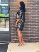 Birthday Queen Sequin Dress