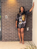 Birthday Queen Sequin Dress