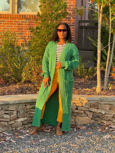 Long Knit Cardigan