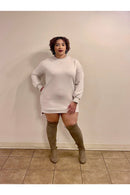 Marie Hi -lo Sweatshirt Dress