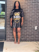 Birthday Queen Sequin Dress