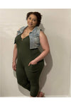 Chill with Lashea plus size  jumpsuit - Nore's Fashion