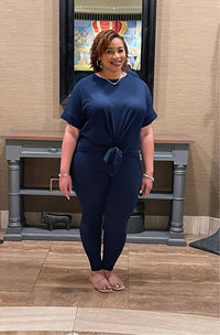 2 pc Plus size microfiber loungewear