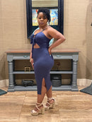 Toya’s Fitted Midi Dress