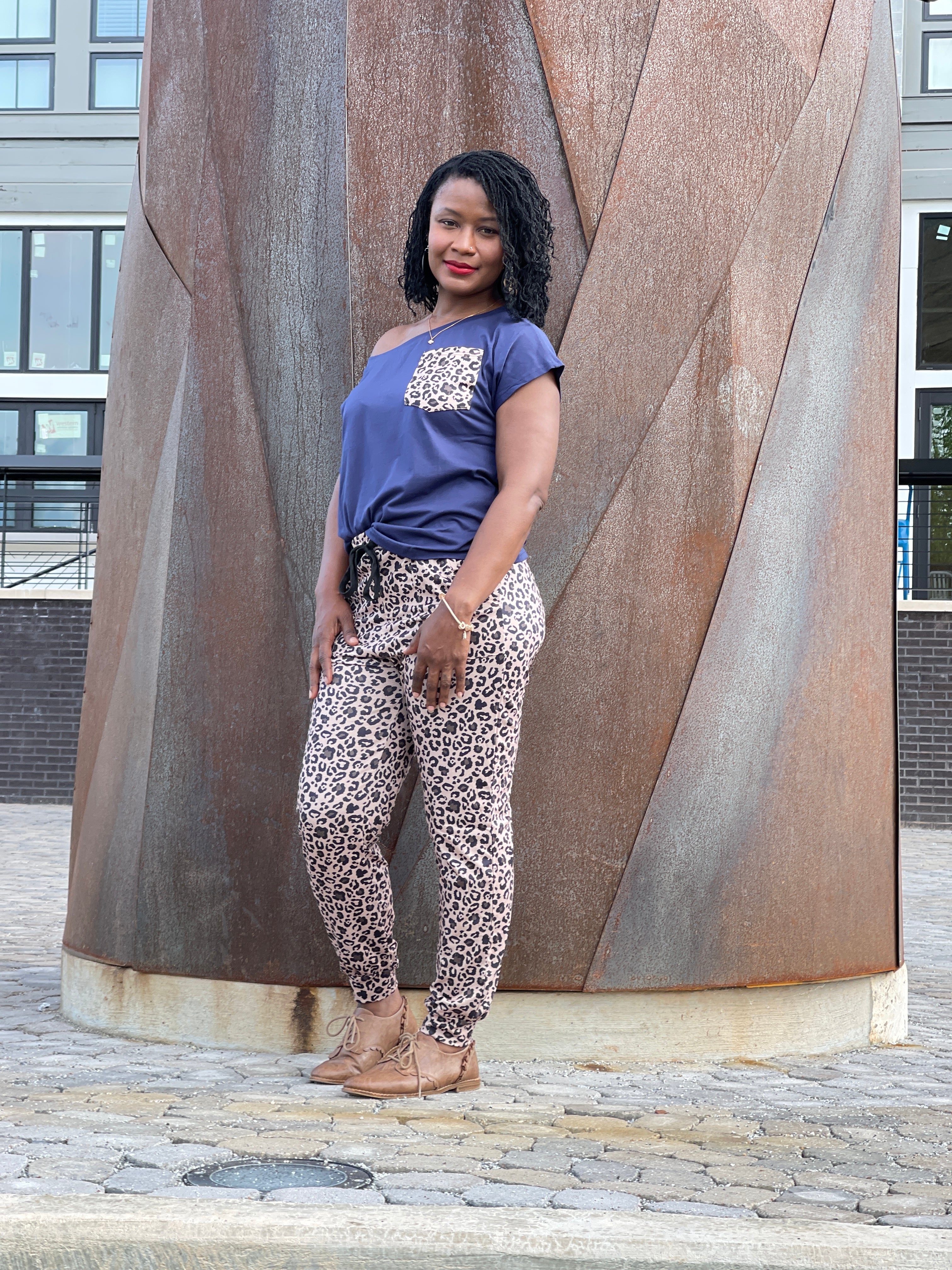 Paw Me 2pc Leopard Print Set