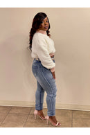 Drea G Teddy Fleece Sweater