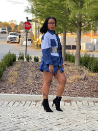Plaid Me Shirt Dress