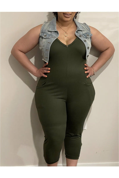 Chill with Lashea plus size  jumpsuit - Nore's Fashion