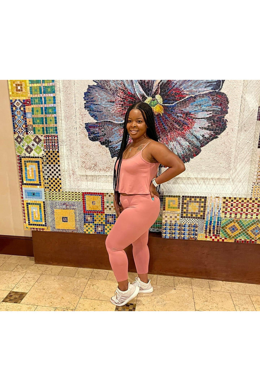 Nini 2pc cami top and legging set