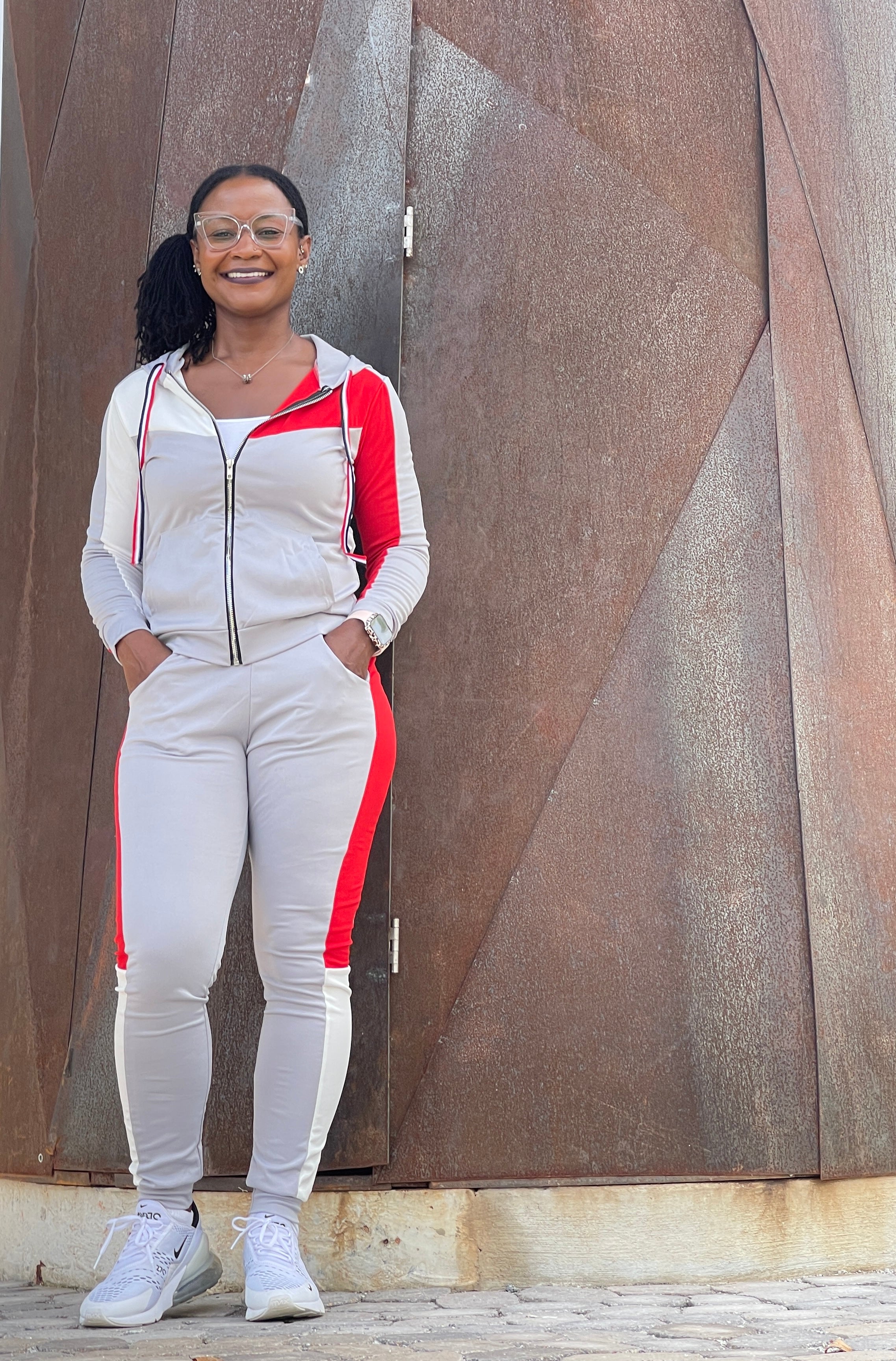 Stitch Me Right 2pc Jogging Suit