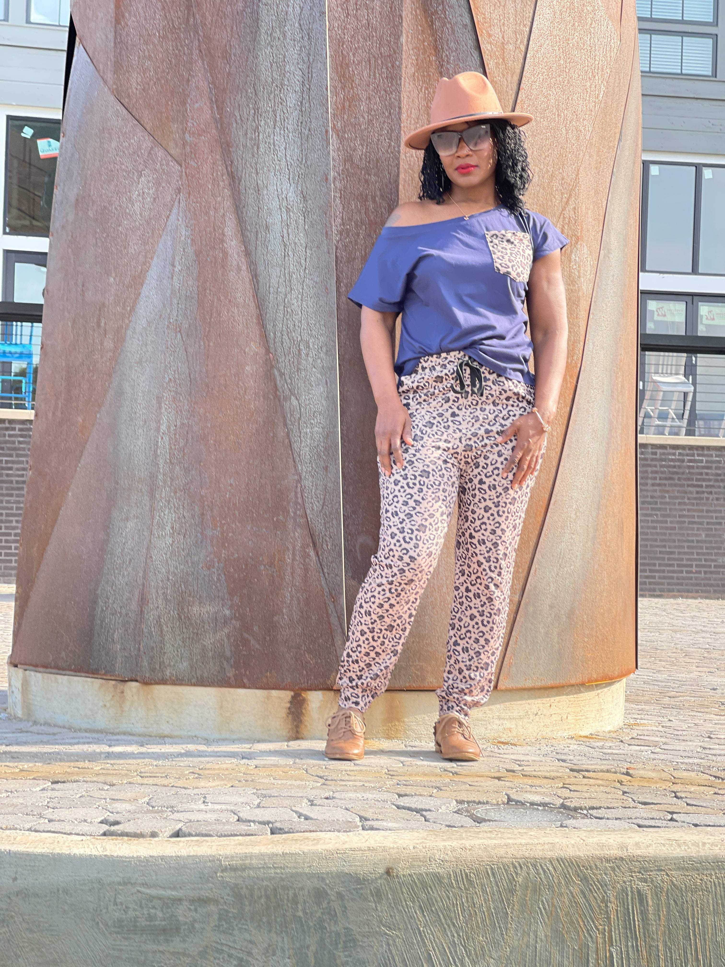 Paw Me 2pc Leopard Print Set