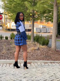 Plaid Me Shirt Dress